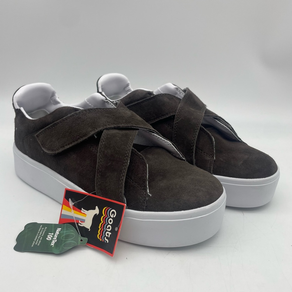 Goats brown/gray sneakers. Size 9.5